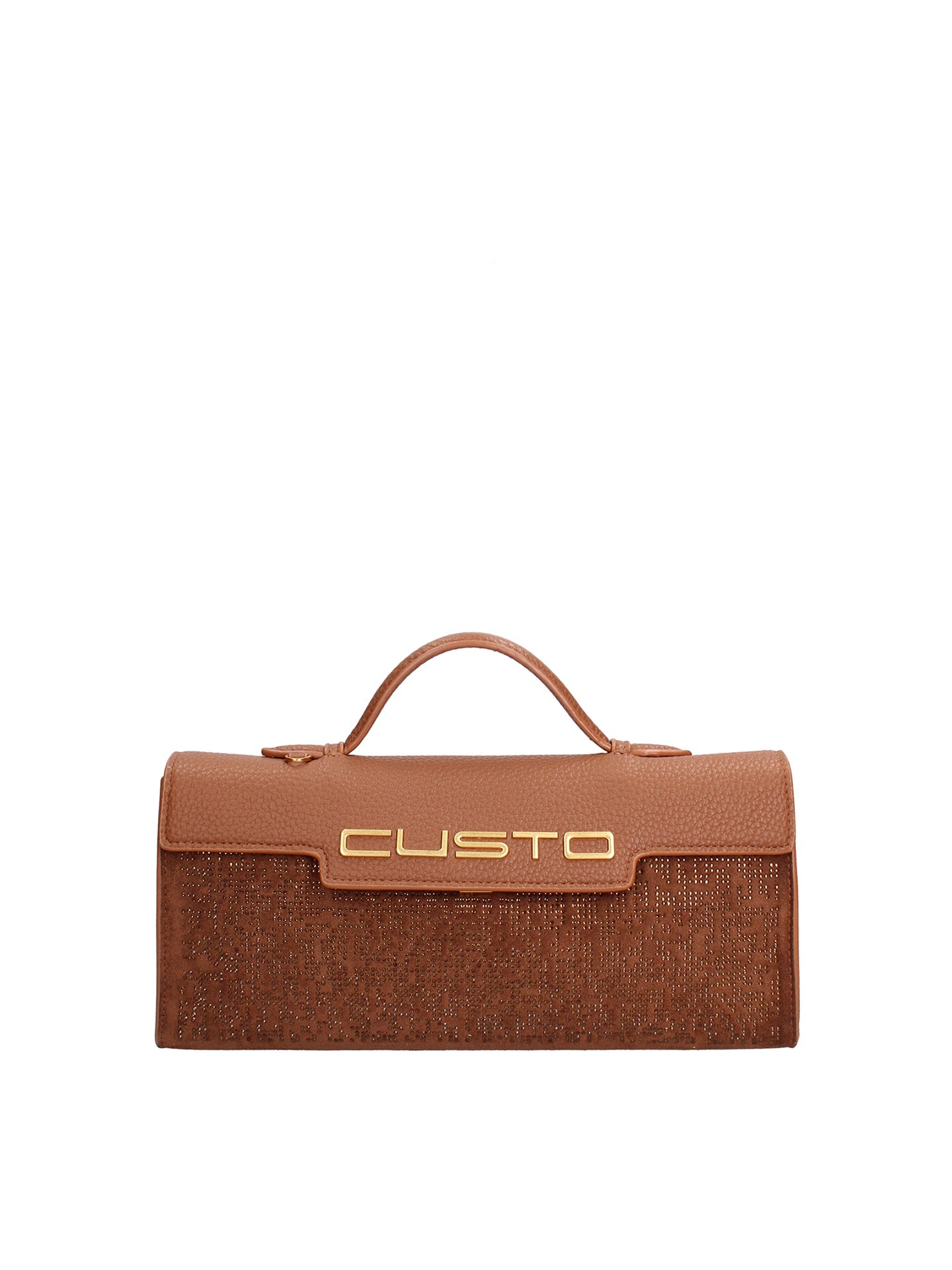 Borsa a mano CUSTO - Cuoio