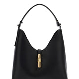 Borsa a Spalla in Pelle Ruga Nero Furla