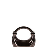 Borsa a Tracolla in Pvc Nero Chiara Ferretti