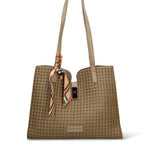 Borsa a Mano in Pelle Vegana Verde Pierre Cardin