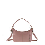 Borsa a Spalla in Vera Pelle Malva