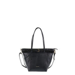 Borsa a Spalla in Vera Pelle Nero Pierre Cardin