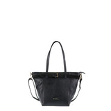 Borsa a Spalla in Vera Pelle Nero Pierre Cardin