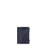 Portafoglio in Vera Pelle Blu