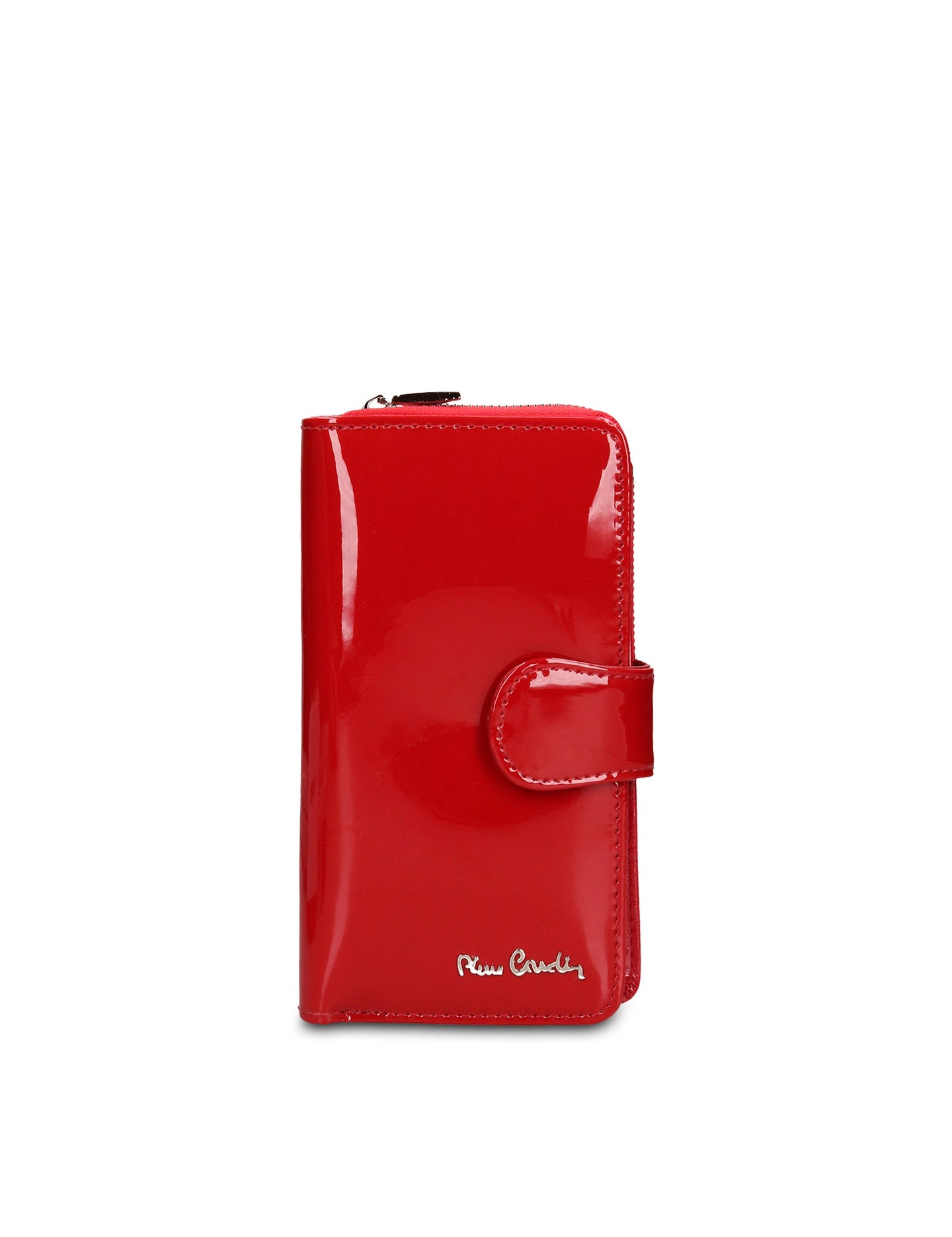 Portafoglio Donna in Vera Pelle Rosso Pierre Cardin