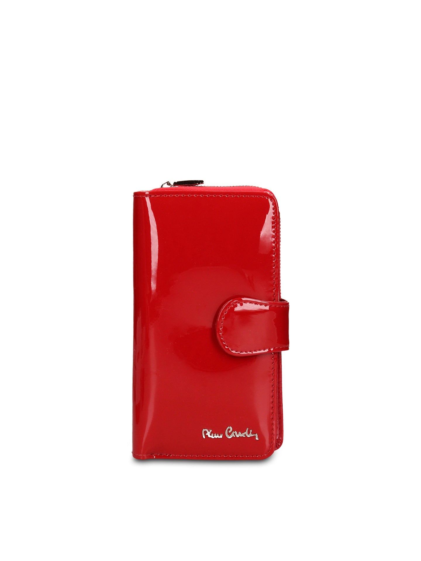 Portafoglio Donna in Vera Pelle Rosso Pierre Cardin