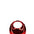 Borsa a Tracolla in Pvc Rosso Chiara Ferretti