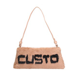 Borsa a spalla CUSTO - Sabbia