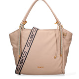 Borsa a spalla CUSTO - Sabbia