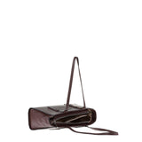 Handtasche aus echtem Schokoladenleder
