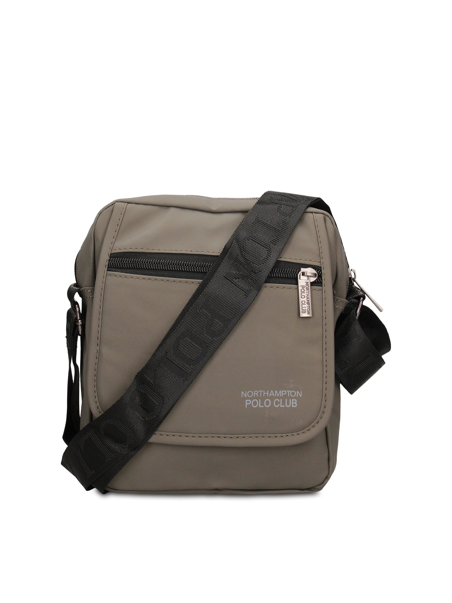 Borsa a Tracolla in 100% Pu Vegan Leather Verde Scuro