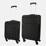 Borsa shopper in Poliestere Nero