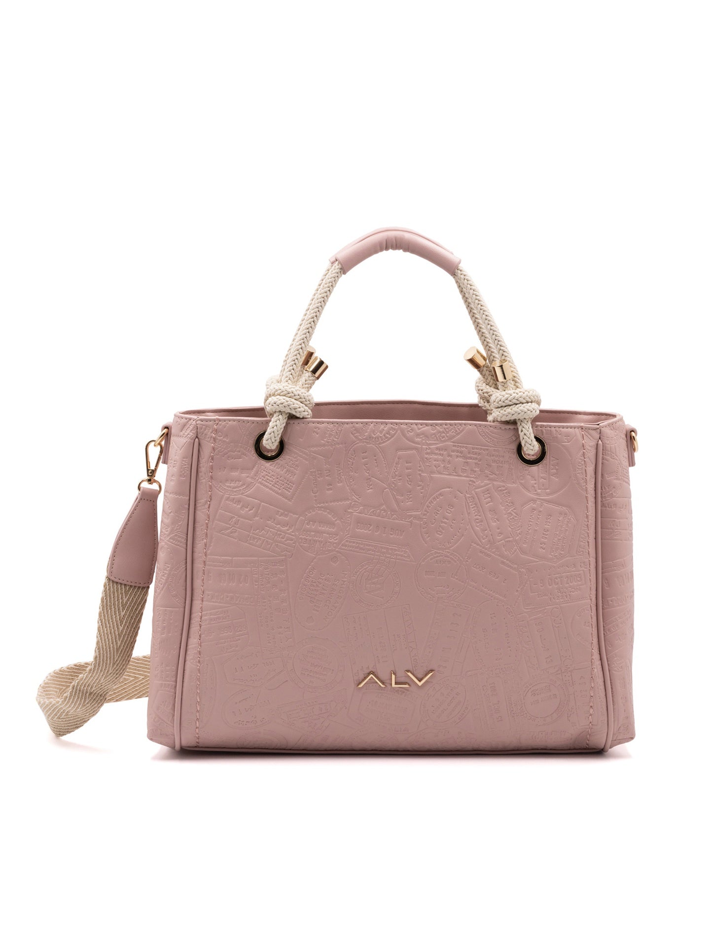 Borsa A Spalla da donna ALV - Rosa