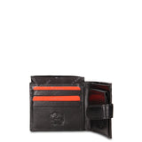 Portafoglio Uomo in Vera Pelle Nero