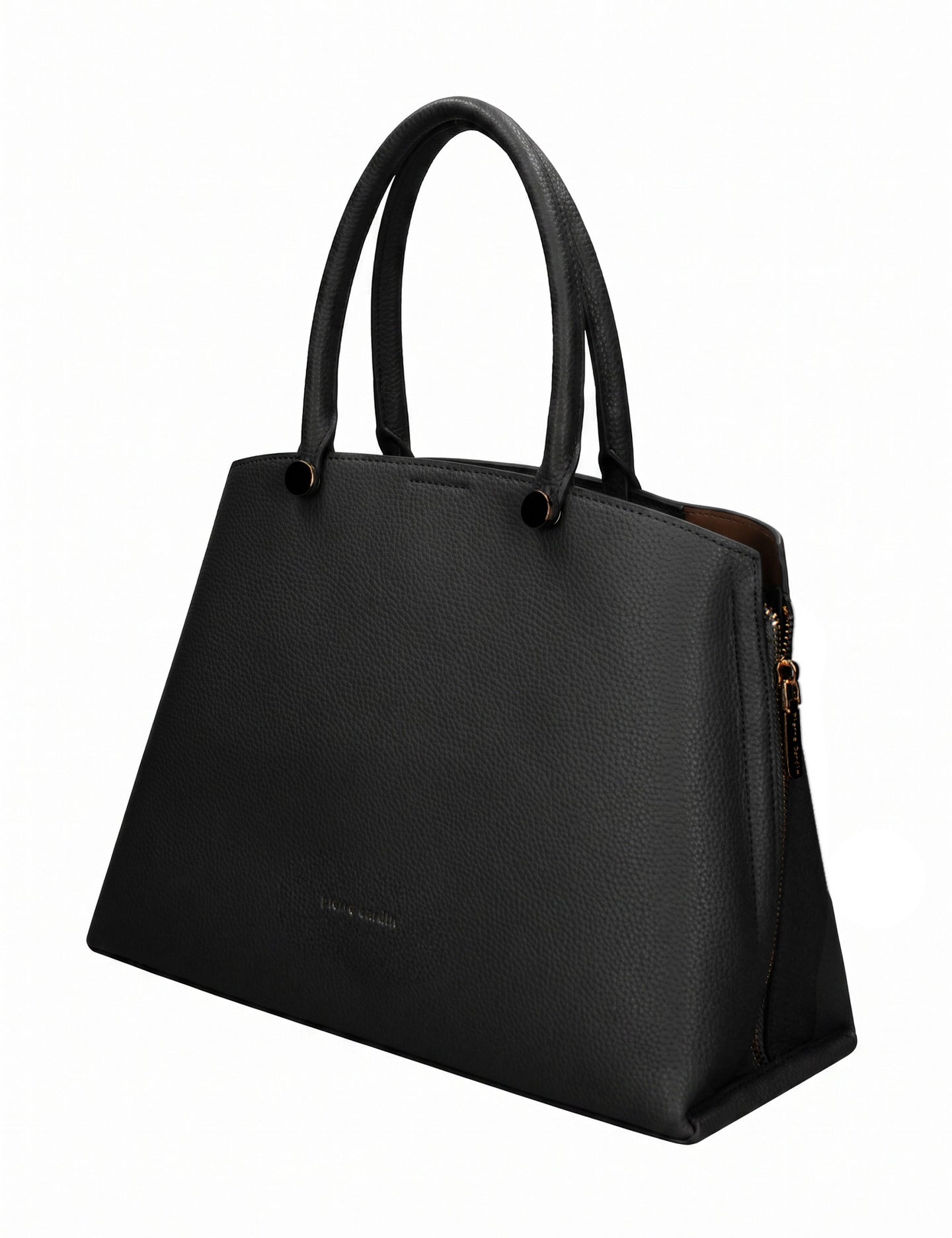 Borsa a Mano in Pelle Vegana Nero