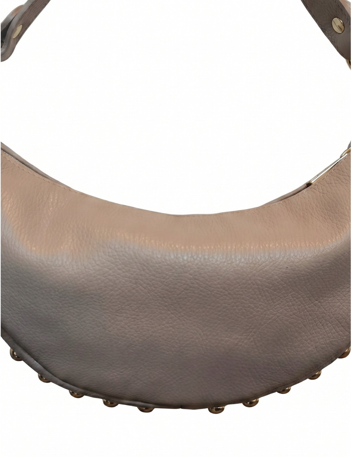 Borsa a Tracolla in Dollaro Leather Rosa