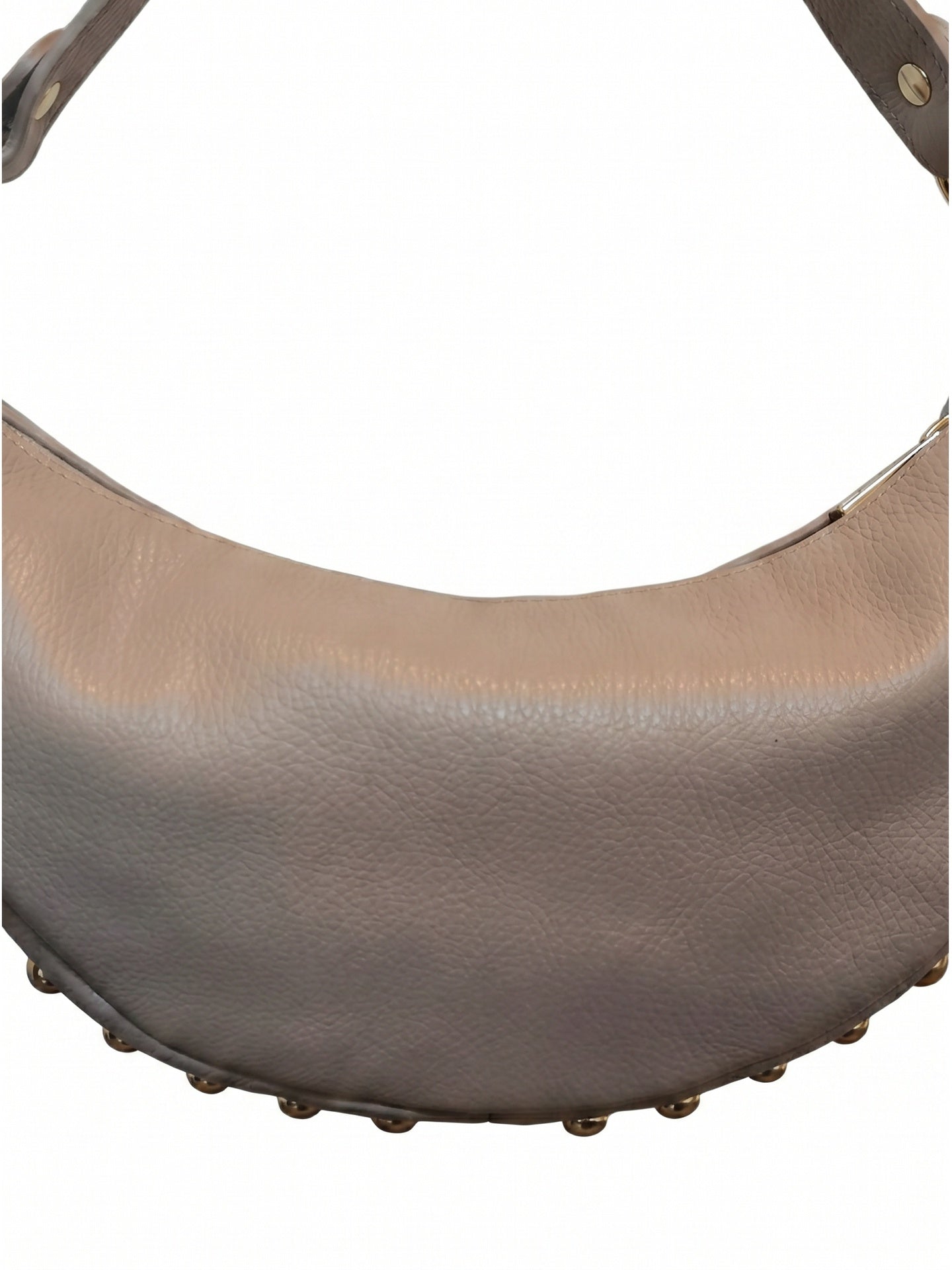 Borsa a Tracolla in Dollaro Leather Rosa