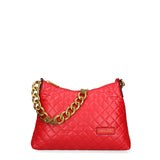 Borsa a Spalla in Polyester Rosso Pierre Cardin