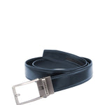 Cintura in Vera Pelle Blu Navigare
