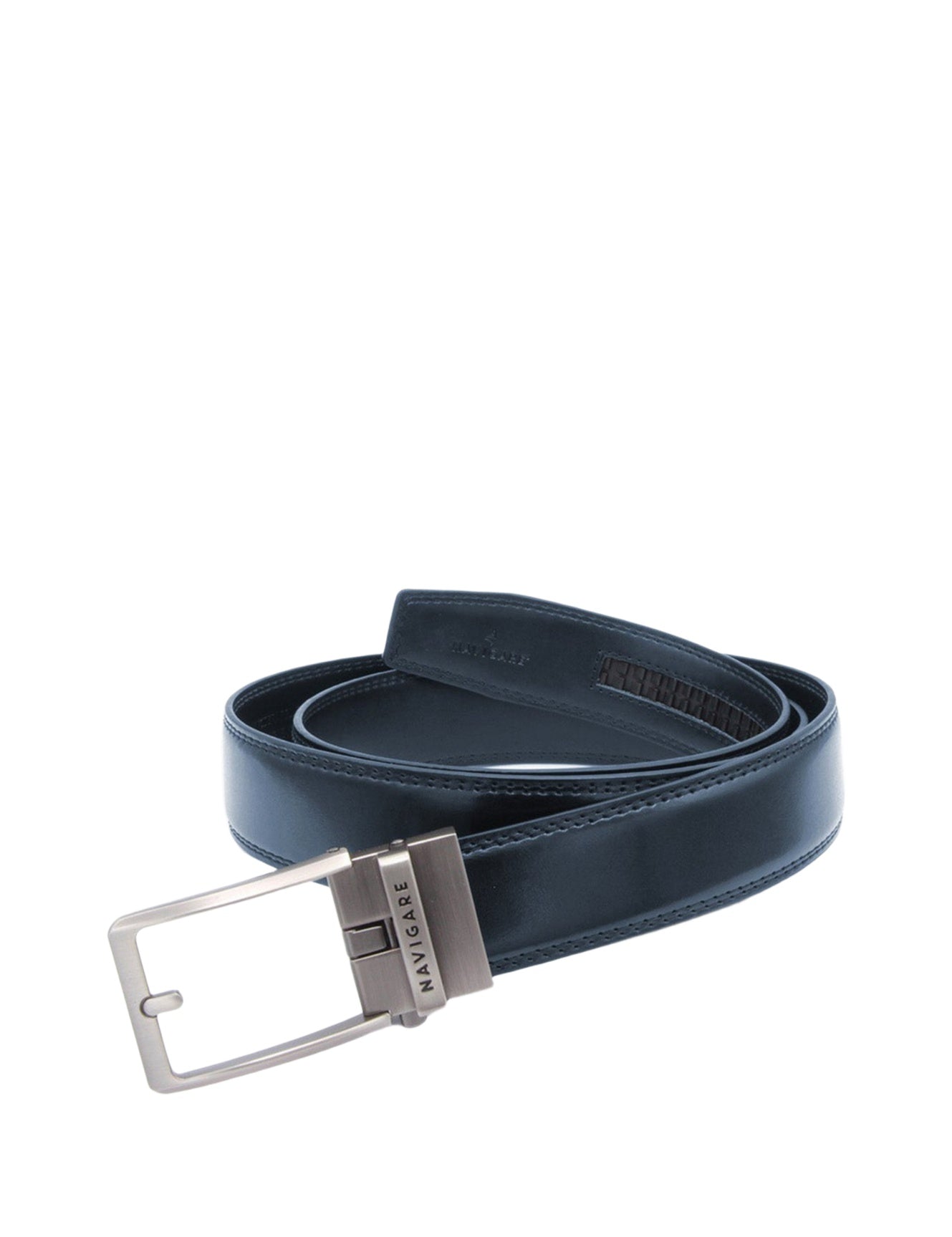 Cintura in Vera Pelle Blu Navigare