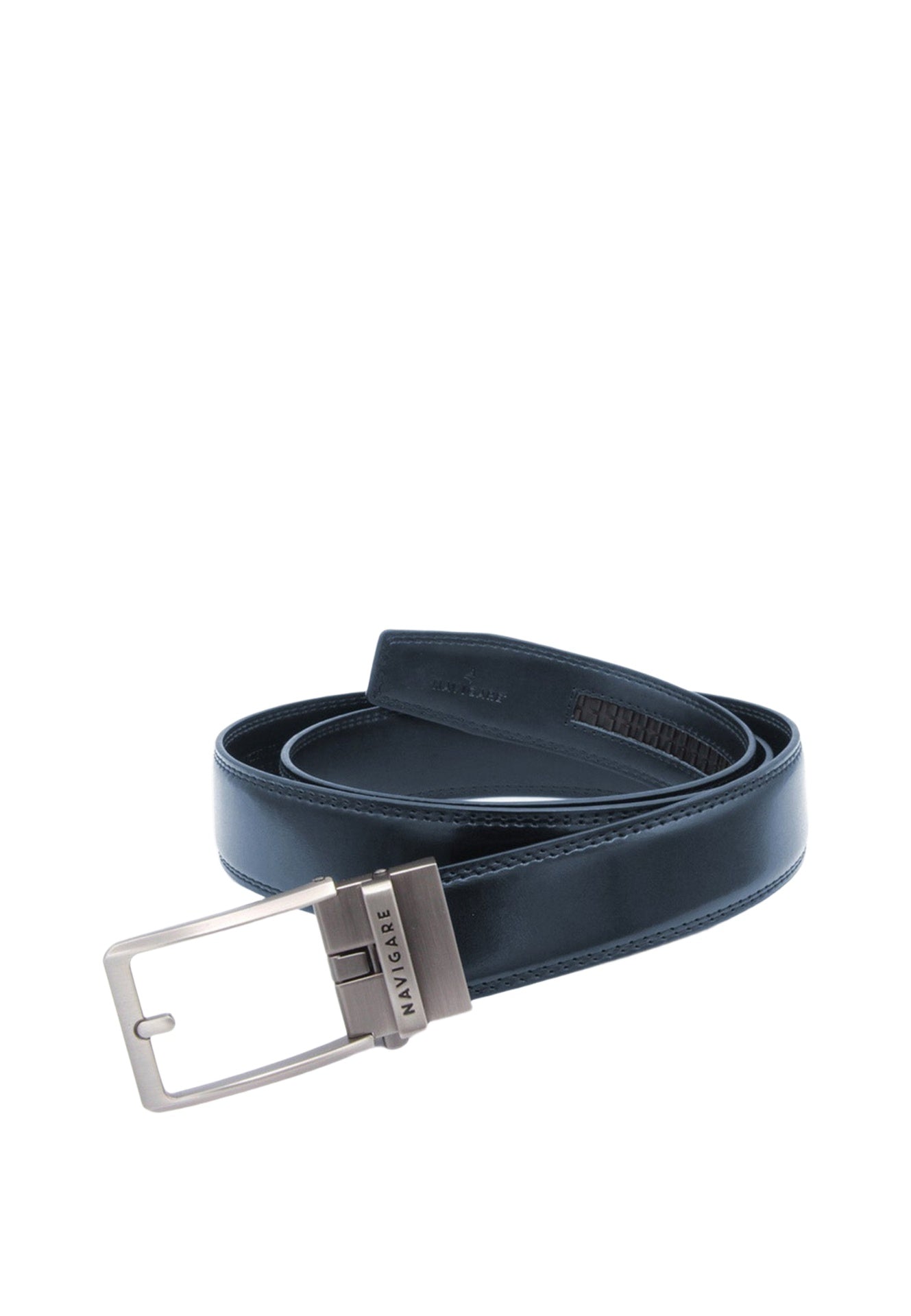 Cintura in Vera Pelle Blu Navigare