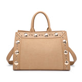 Borsa Shopper in Pelle Vegana Marrone Chiaro