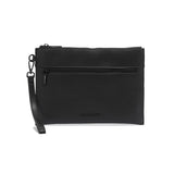 Pochette Uomo Corvus Elite in Pelle Vegana Black