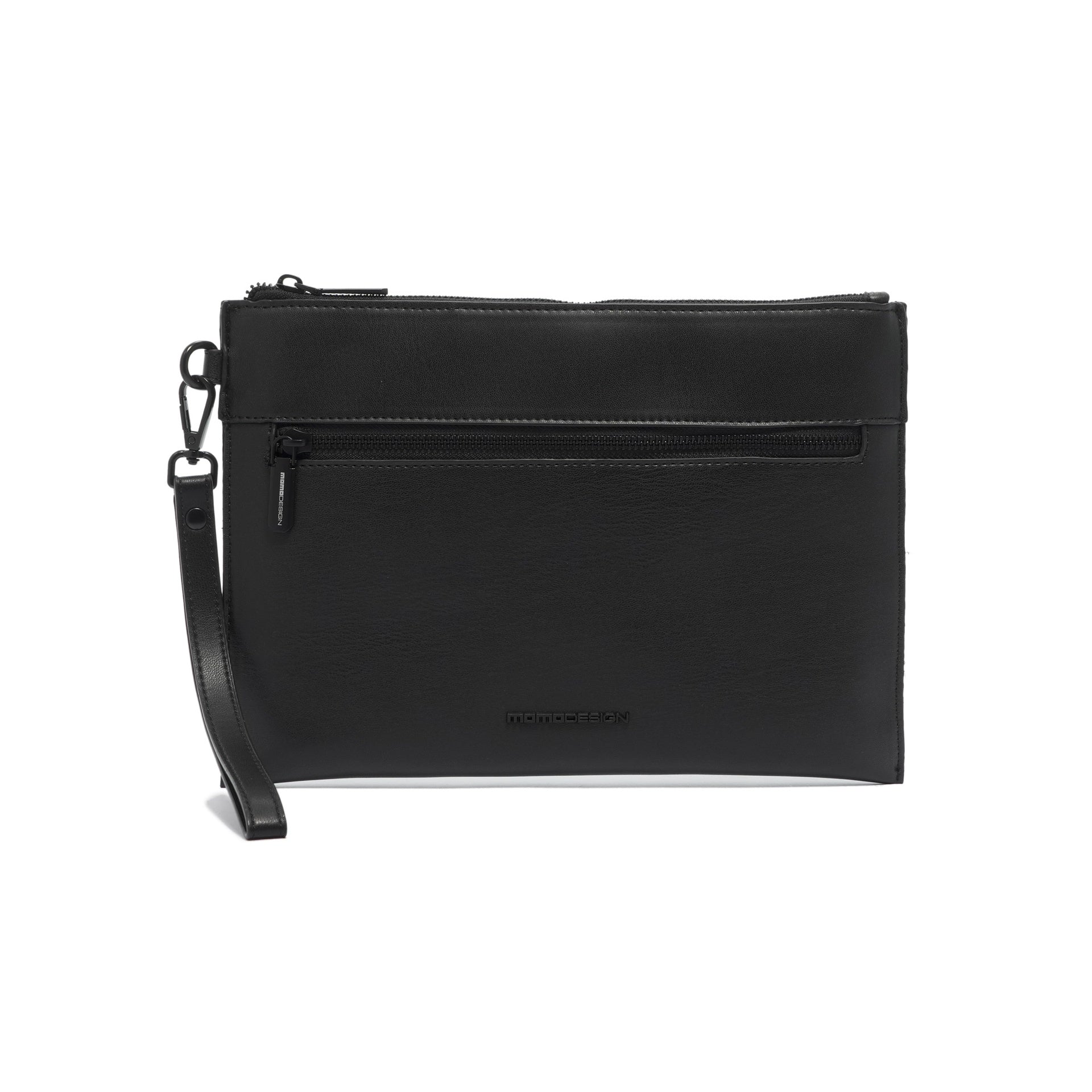 Pochette Uomo Corvus Elite in Pelle Vegana Black