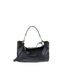 Borsa a Spalla in Vera Pelle Nero Pierre Cardin