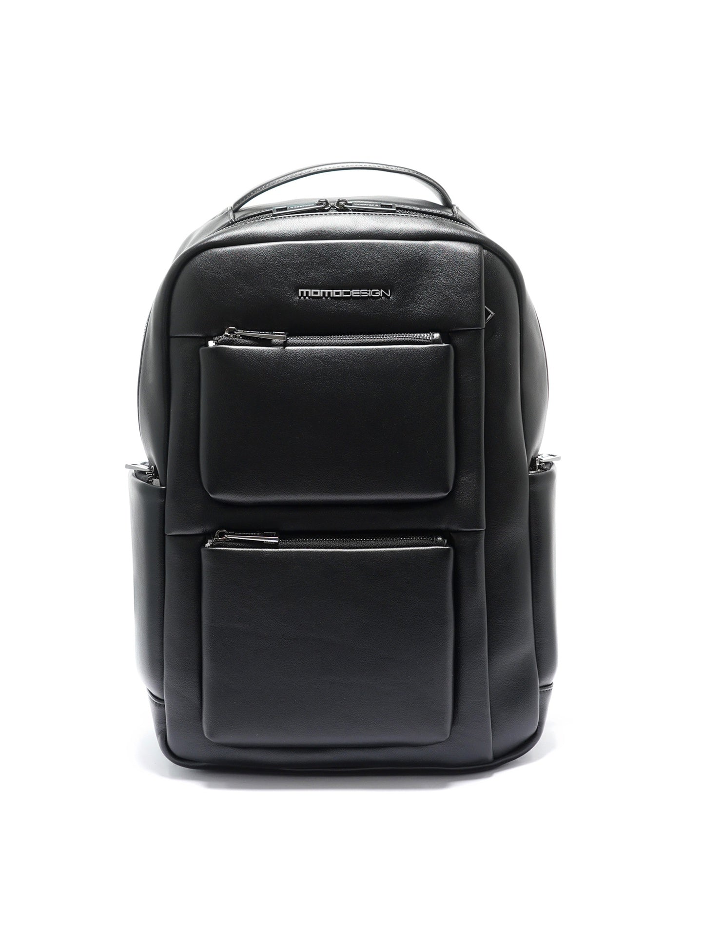 Zaino in Polyurethane Nero
