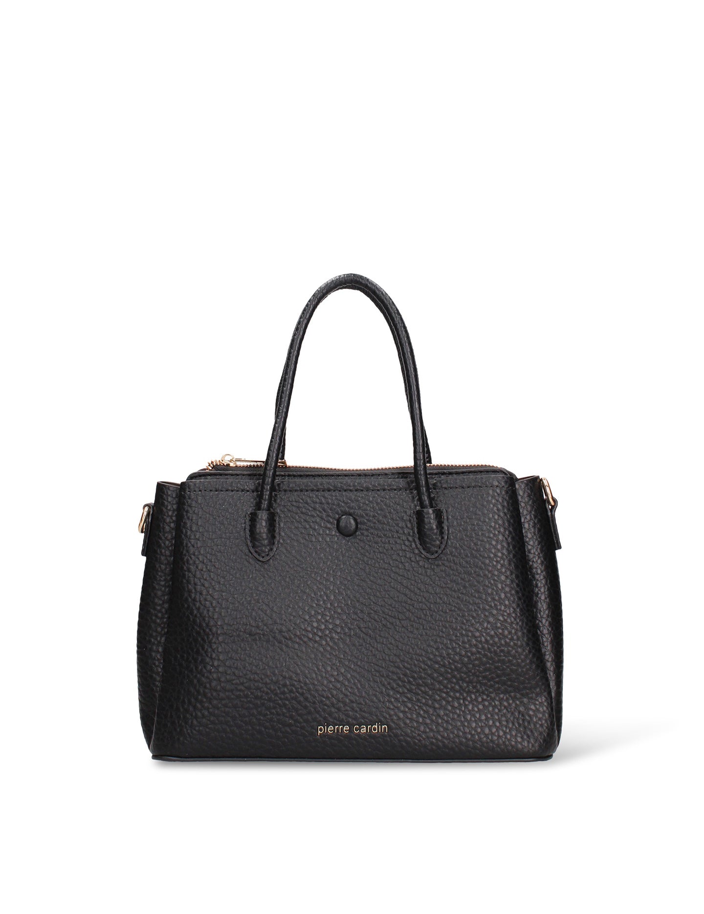 Borsa a Mano in Pelle Vegana Nero Pierre Cardin