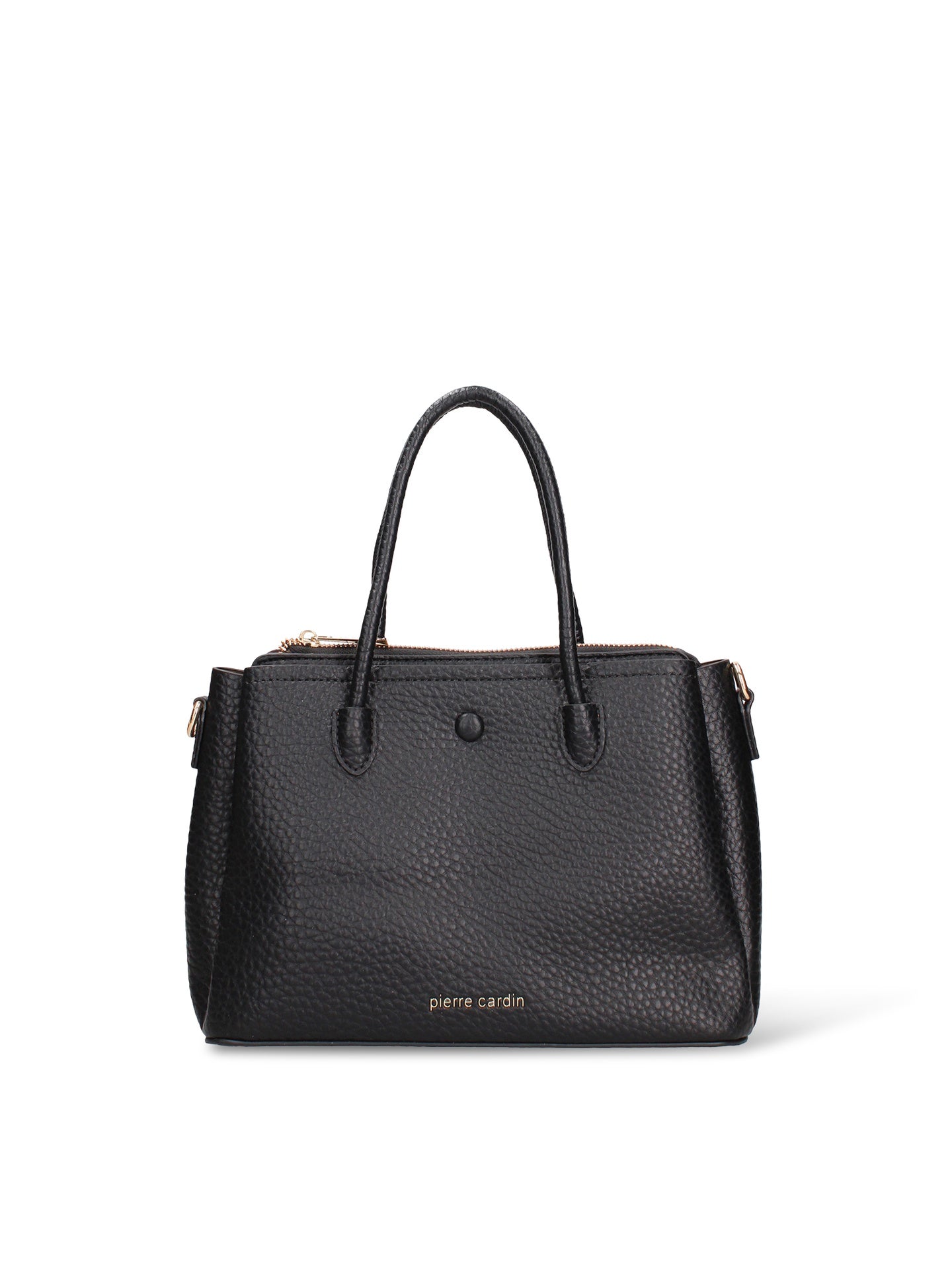 Borsa a Mano in Pelle Vegana Nero Pierre Cardin