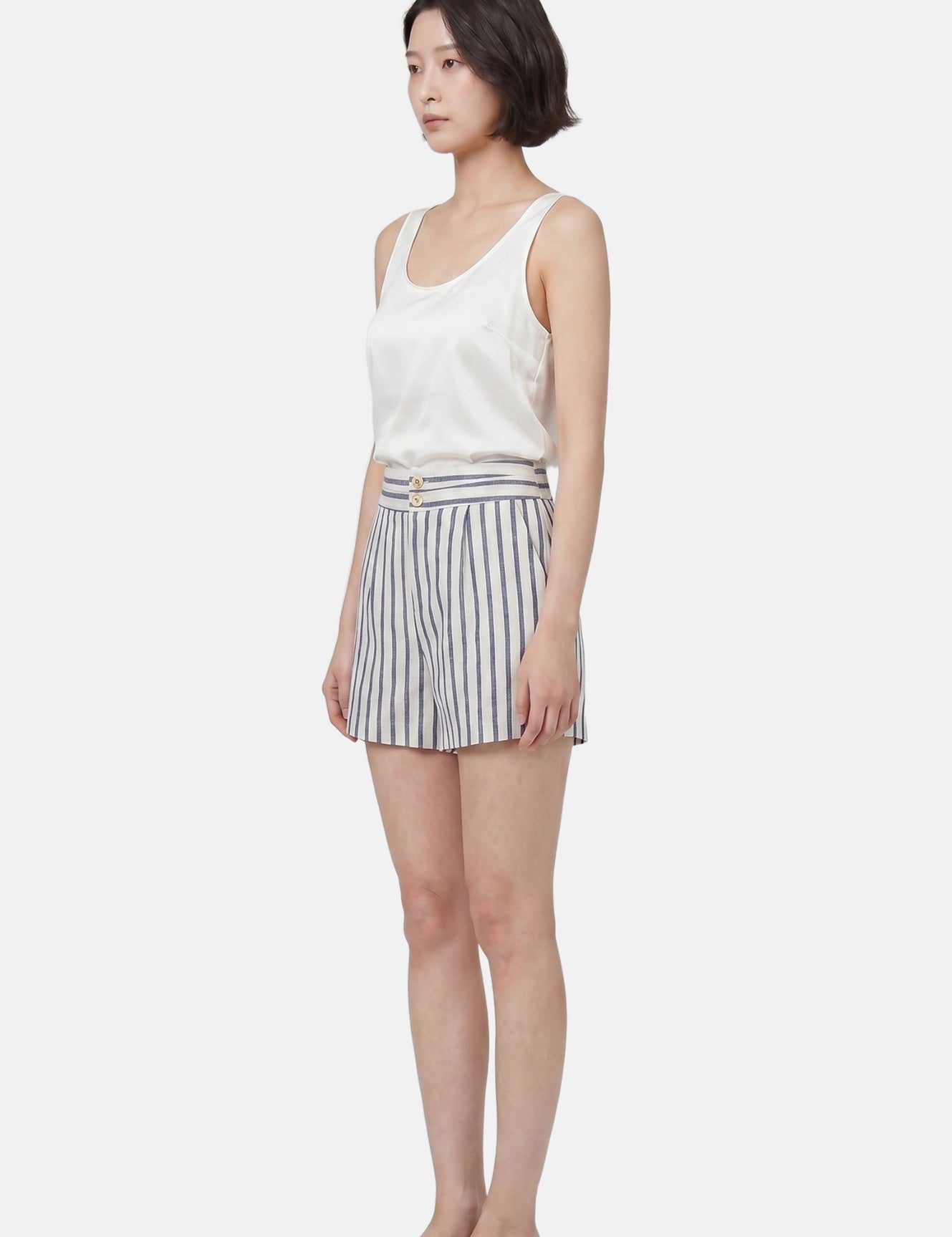 Vestito in Cotone Blu