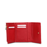 Portafoglio in Vera Pelle Rosso