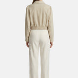 Vestito in Viscosa Taupe