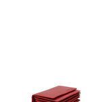 Portafoglio in Vera Pelle Rosso