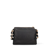 Borsa a Spalla in Vera Pelle Nero