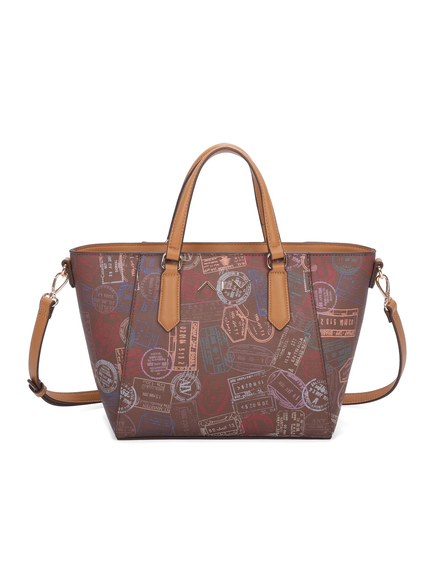 Borsa A Mano da donna ALV - Marrone