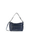Borsa a Spalla in Vera Pelle Navy Pierre Cardin