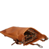 Borsa a Tracolla in Vera Pelle Marrone