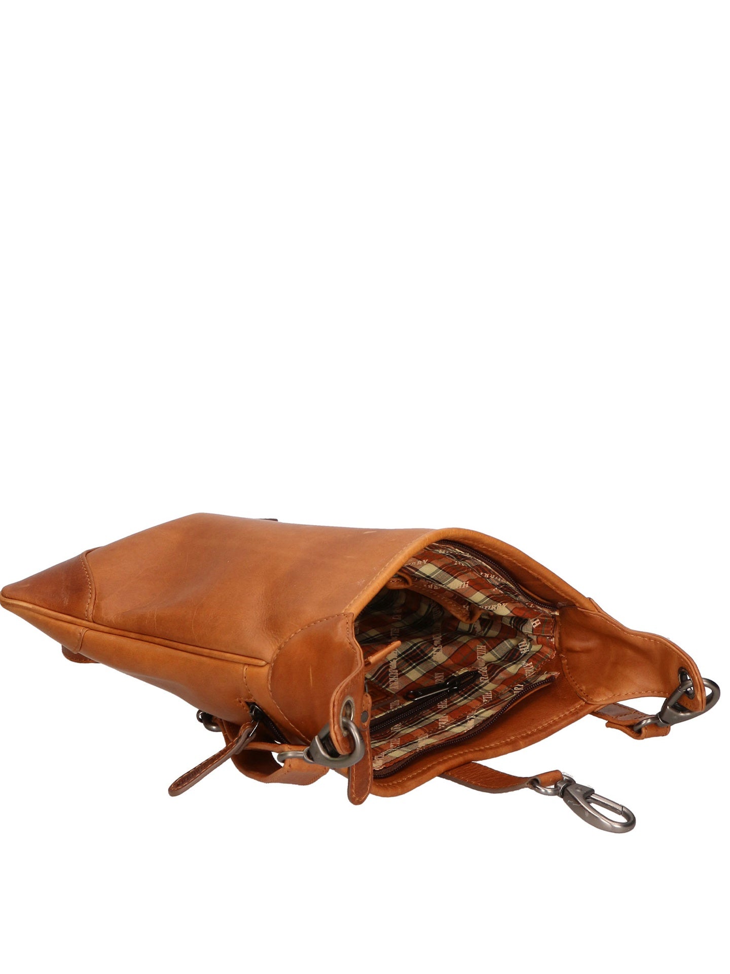 Borsa a Tracolla in Vera Pelle Marrone