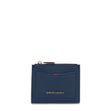 Portafoglio in Vera Pelle Blu