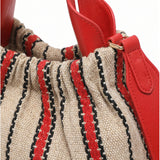 Borsa Shopper in Cotone Rosso