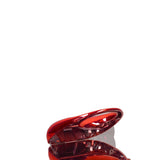 Opale Borsa a Tracolla in Pvc Rosso