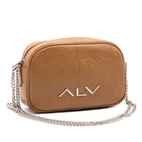 Borsa A Tracolla da donna ALV - Cuoio