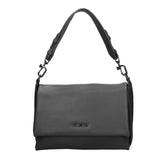 Borsa a spalla CUSTO - Nero