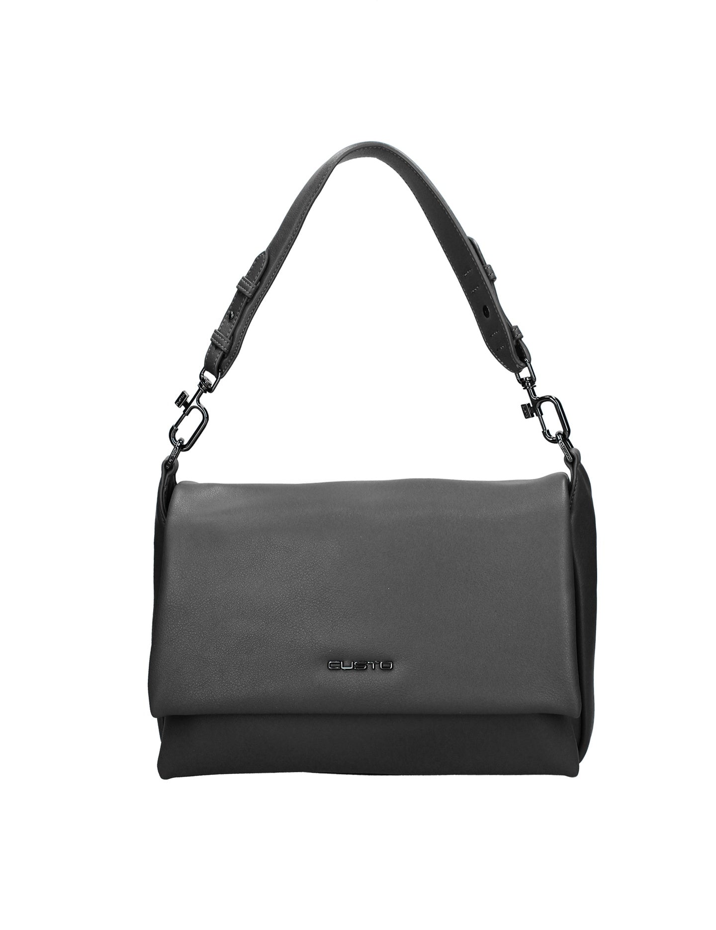 Borsa a spalla CUSTO - Nero
