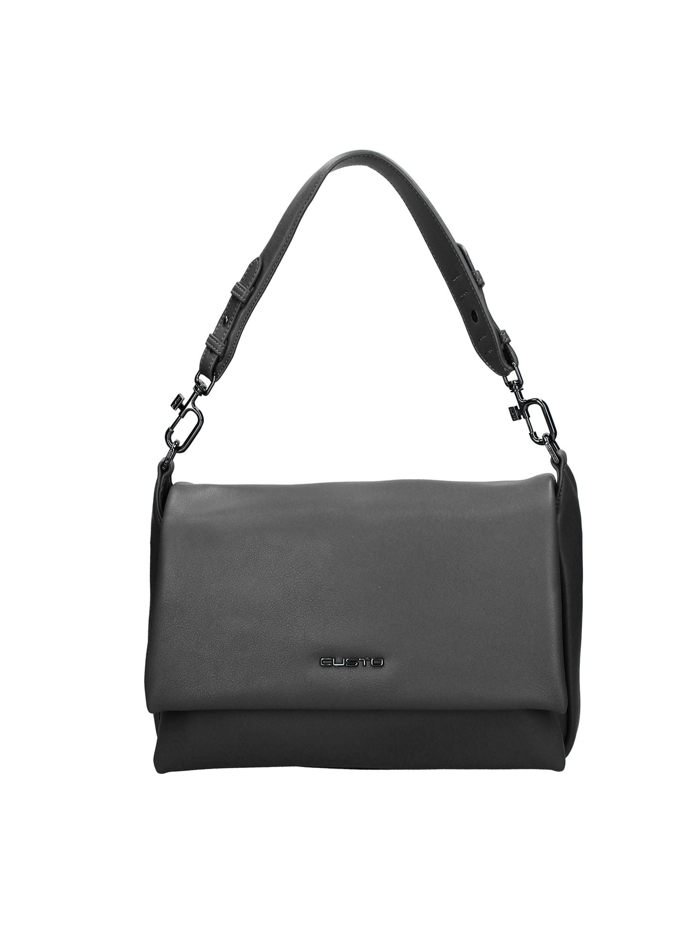 Borsa a spalla CUSTO - Nero