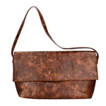 Borsa a tracolla CUSTO - Cuoio