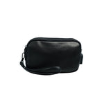 Borsa a Mano Uomo Velours Chic in Pelle Vegana Black Momo Design